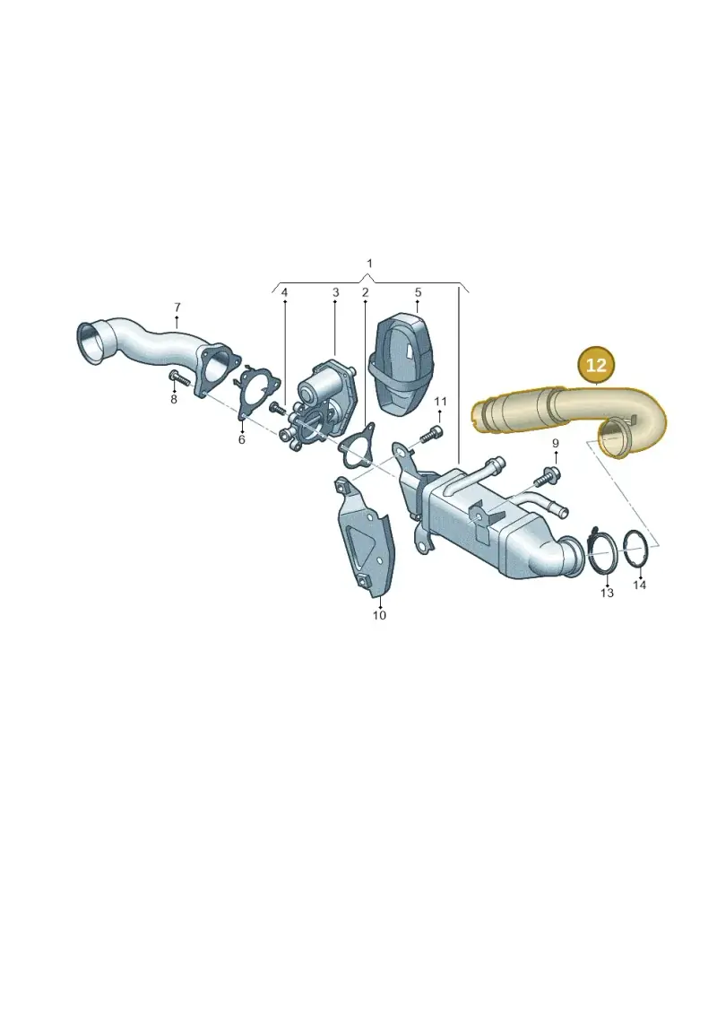 05L131521E — Audi A6 2.0 (2018-) diagram 430131010, position 12
