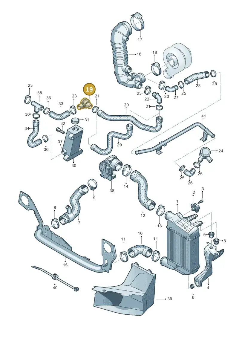 06A145710P — Audi A4/S4 Cabrio./qu. 07> (2006-) diagram 492145850, position 19