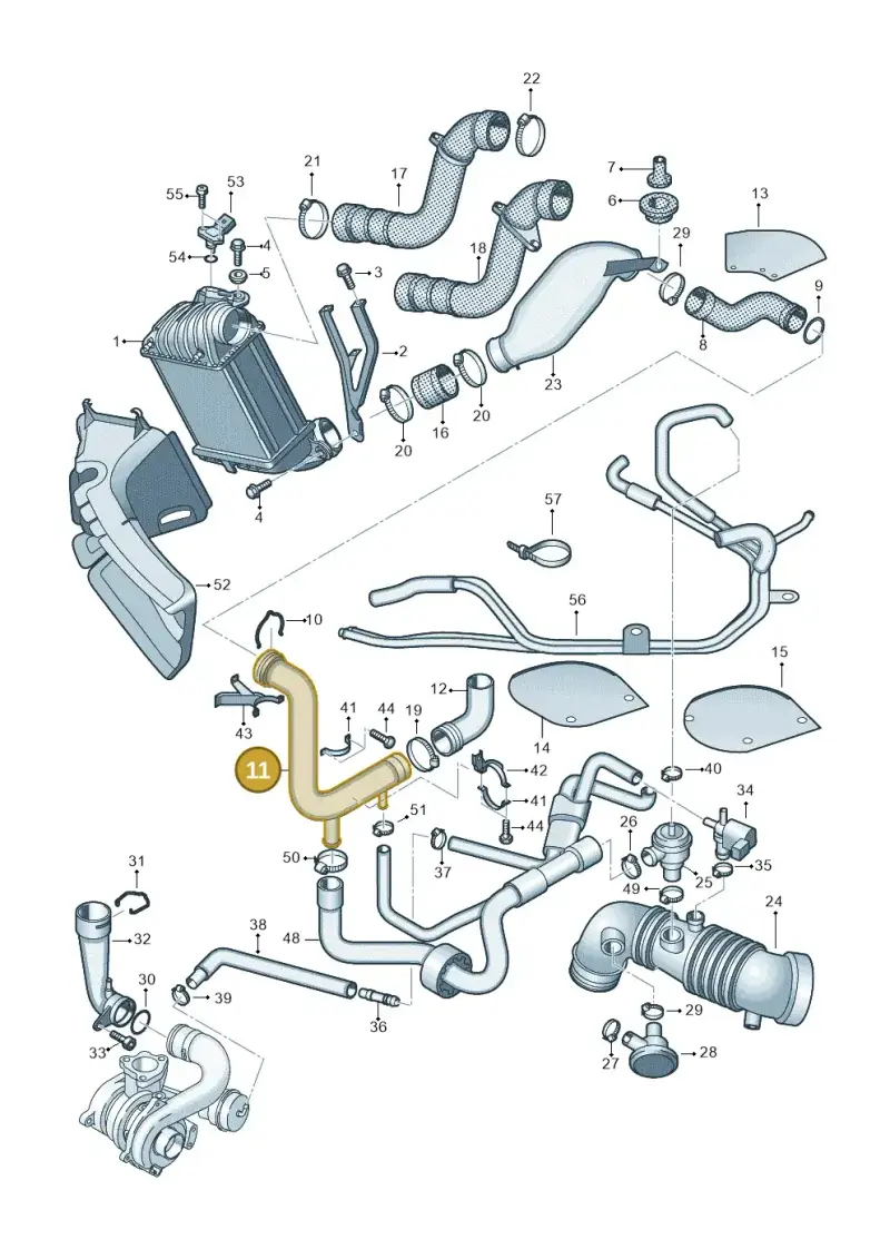 06A145731F — Audi TT Coupe/Roadster (2002-2006) diagram 278145750, position 11
