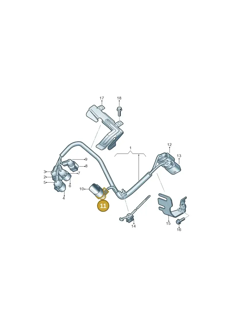 06A971921A — Audi RS Q8 Quattro (2019-) diagram 859972770, position 11