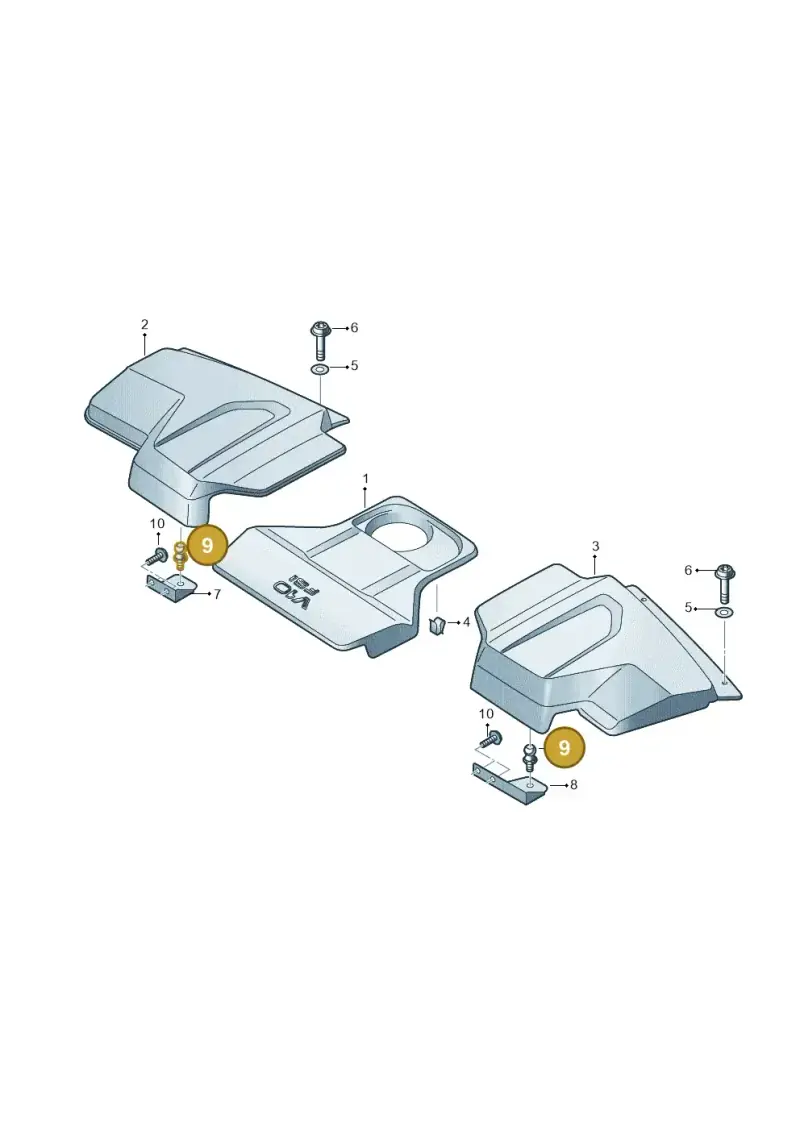 06B103951 — Audi R8 Spyder (2015-2024) diagram 872103078, position 9