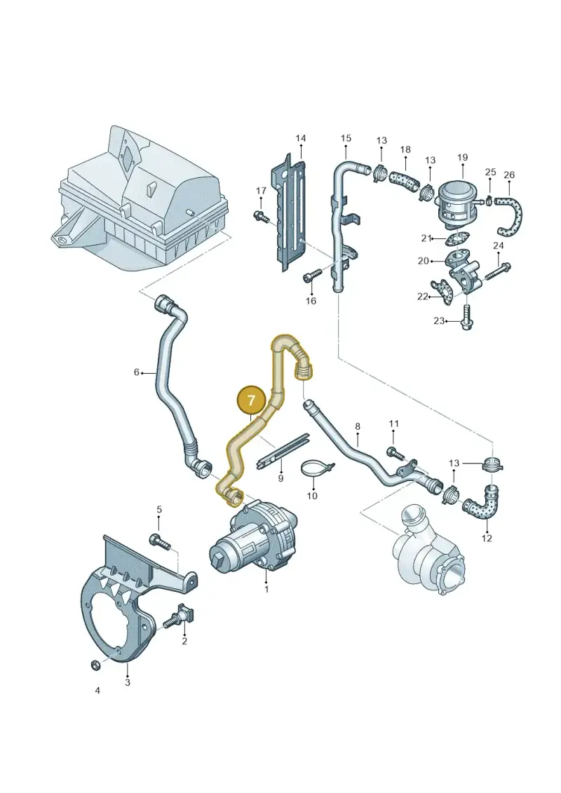 06B133817S — Audi A4/S4 Cabrio./qu. 07> (2006-) diagram 249131100, position 7