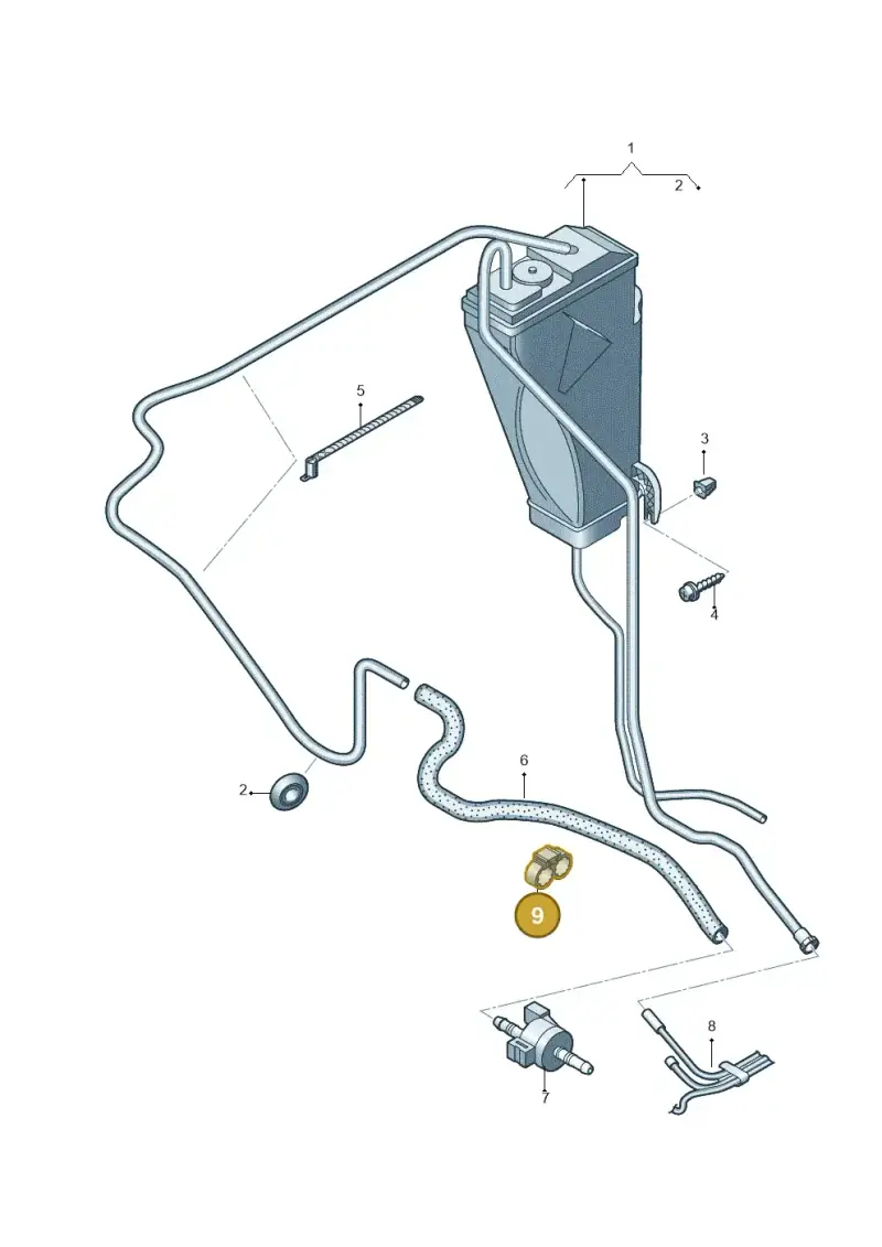 06B141730B — Audi A6 2.7 TDI (2008-2011) diagram 448201900, position 9
