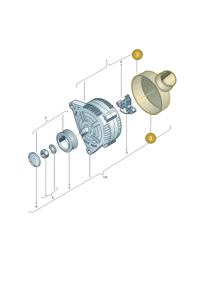 06B903193 — Audi A3 Sportback (2008-2013) diagram 635903000, position 3