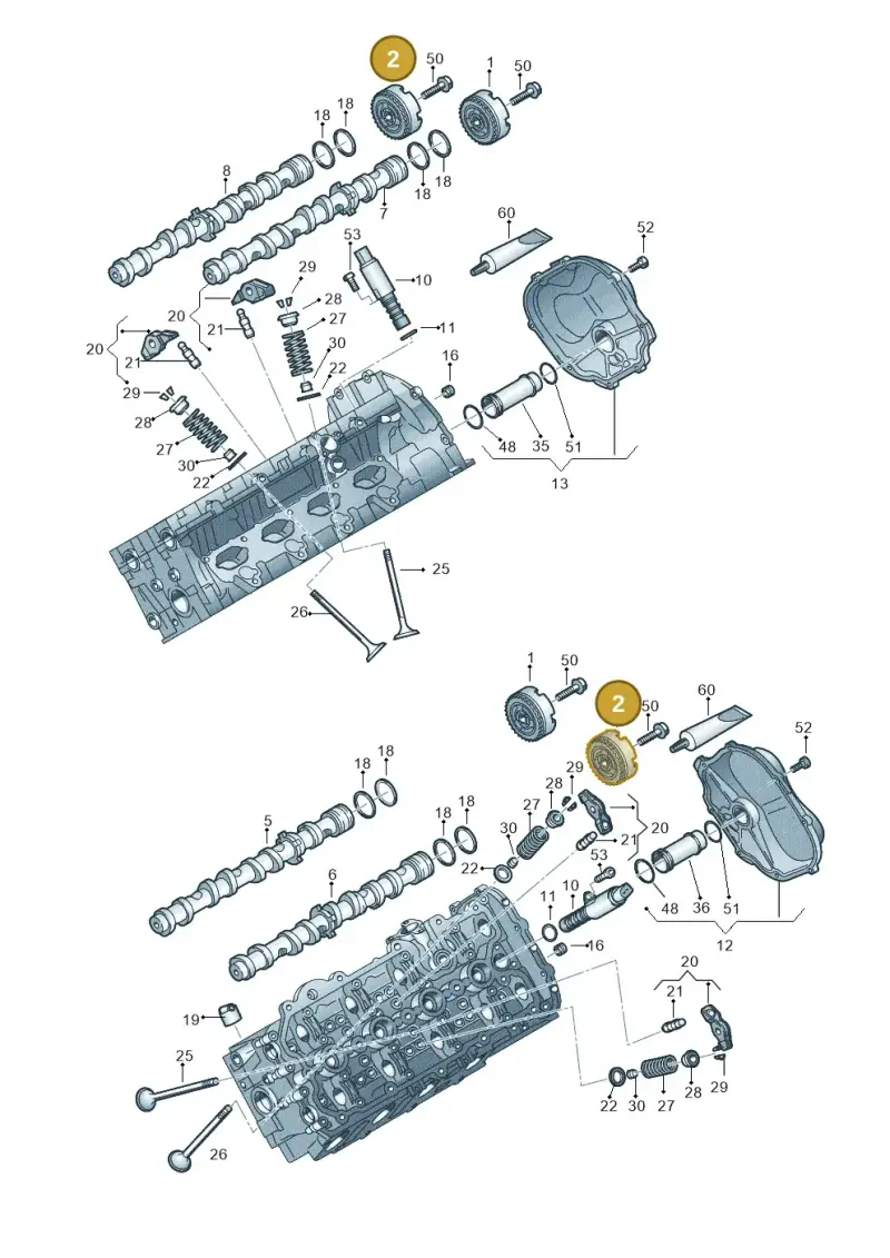 06E109084P — Audi RS5 Cabrio (2012-2015) diagram 759109100, position 2