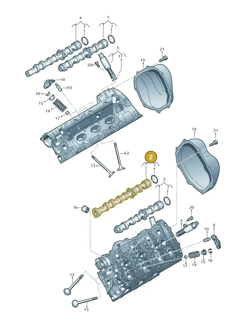 06E109101BD — Audi A6L           "CN"05> (2005-) diagram 448109300, position 2