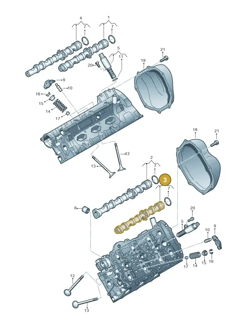 06E109102AQ — Audi A6L           "CN"05> (2005-) diagram 448109300, position 3