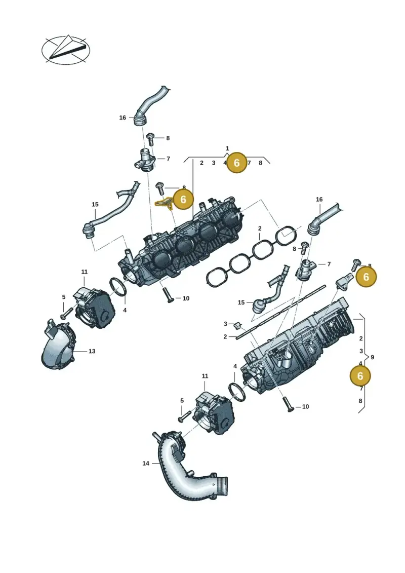 06E906051AG — Audi RS Q8 Quattro (2019-) diagram 537133084, position 6