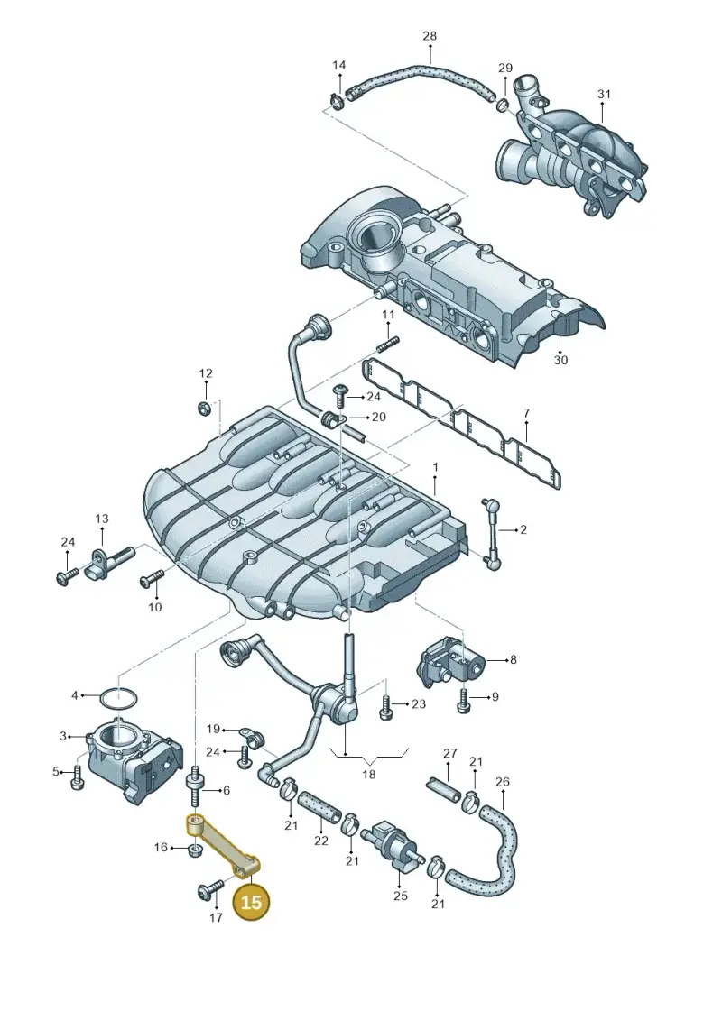 06F129723F — Audi A1 Sportback (2010-2015) diagram 420133350, position 15