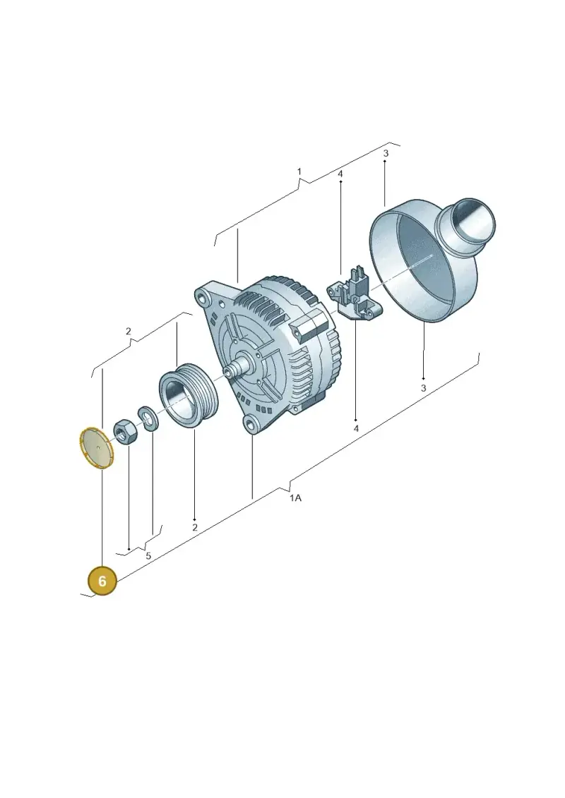 06H145291A — Audi A5 Sportback (2011-2017) diagram 635903000, position 6