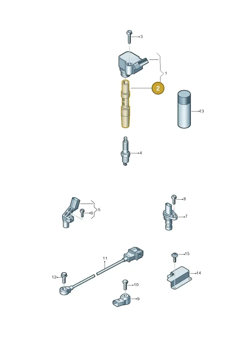 06H905199C — Audi RS6 Avant (2019-) diagram 849905000, position 2