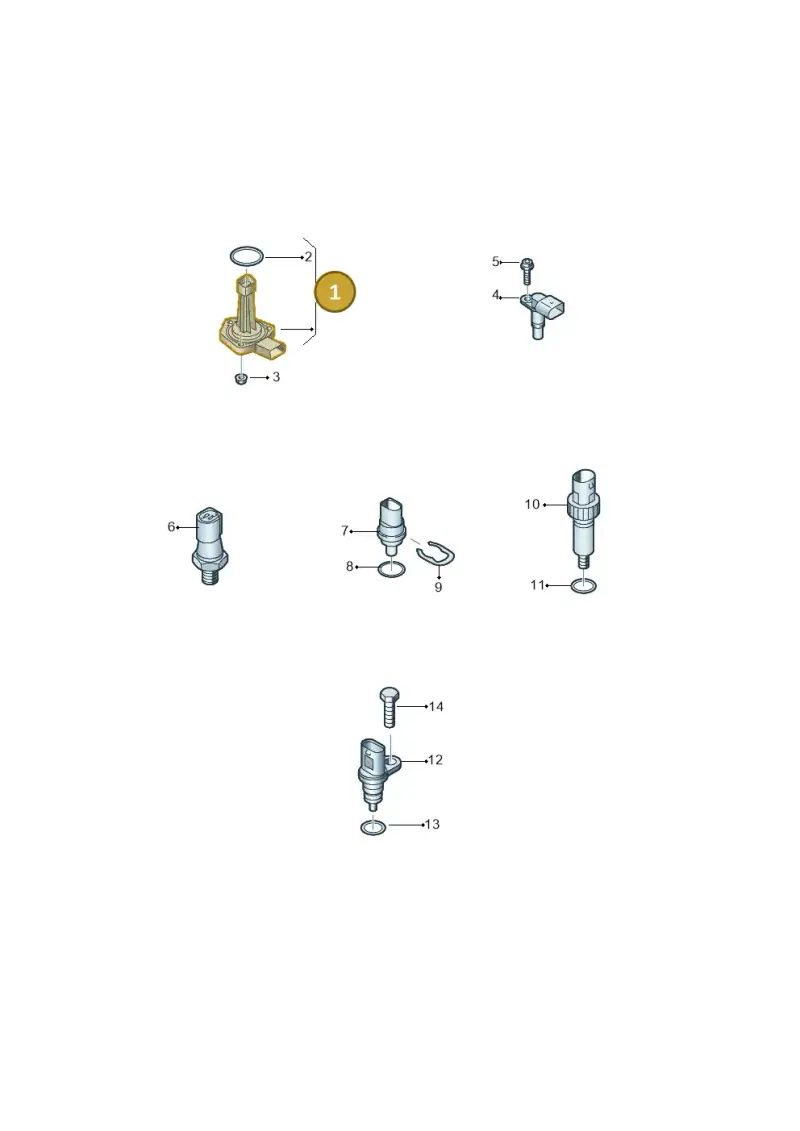 06K907637B — Audi A7 Sportback (2014-2018) diagram 788919400, position 1