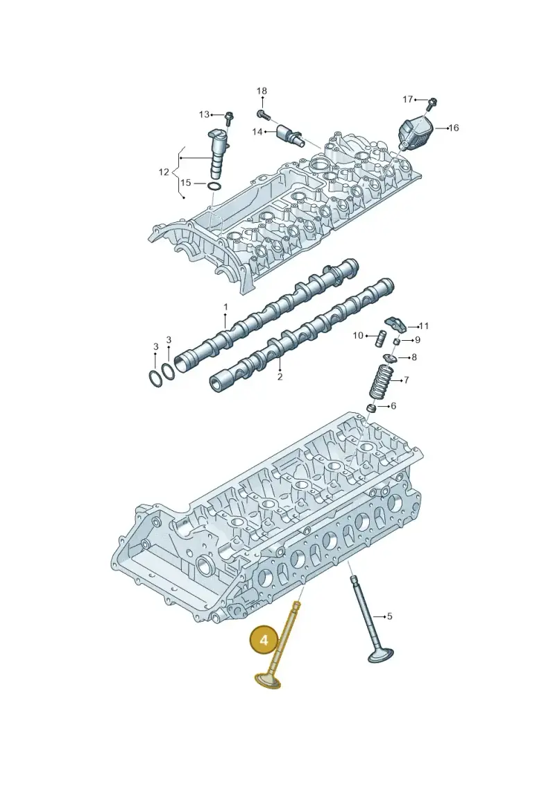 06L109601L — Audi RSQ3 Sportback (2019-2024) diagram 898109100, position 4