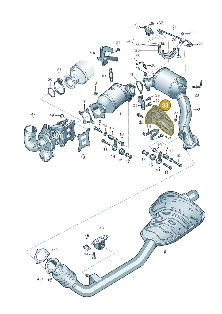 06L253243R — Audi Q8 (2018-2025) diagram 429253350, position 33
