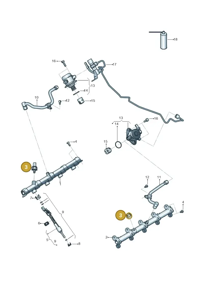 06L906054E — Audi RS Q8 Quattro (2019-) diagram 819133500, position 3