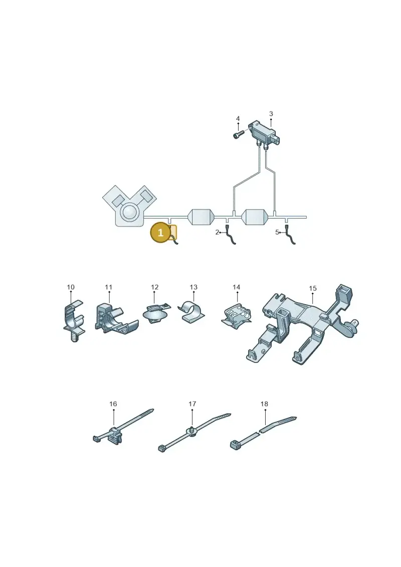 06L906265B — Audi Q5 (2016-2020) diagram 896906003, position 1