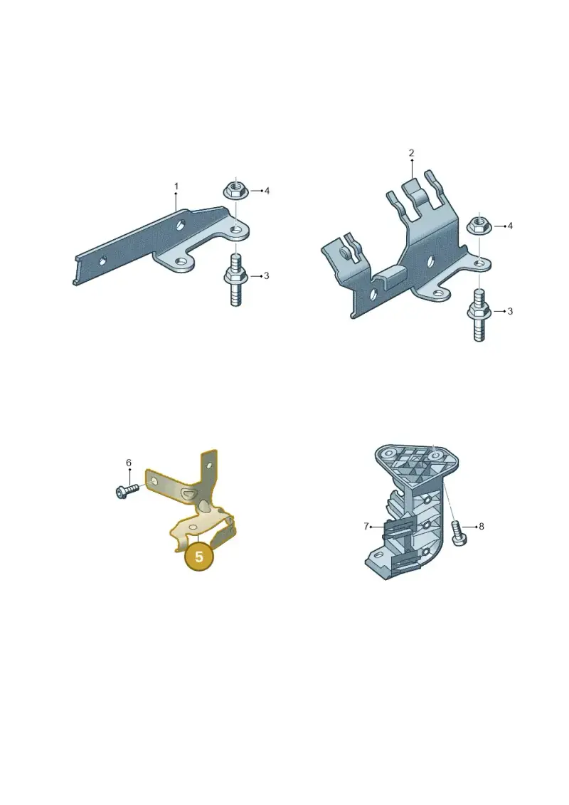 06L971502J — Audi Q8 (2018-2025) diagram 429971010, position 5