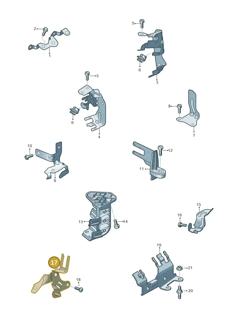 06L971502J — Audi Q7 (2015-2025) diagram 859971010, position 17
