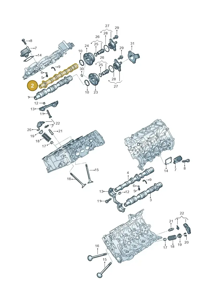 06M109003DS — Audi A5 Limousine (2024-2025) diagram 849109180, position 2