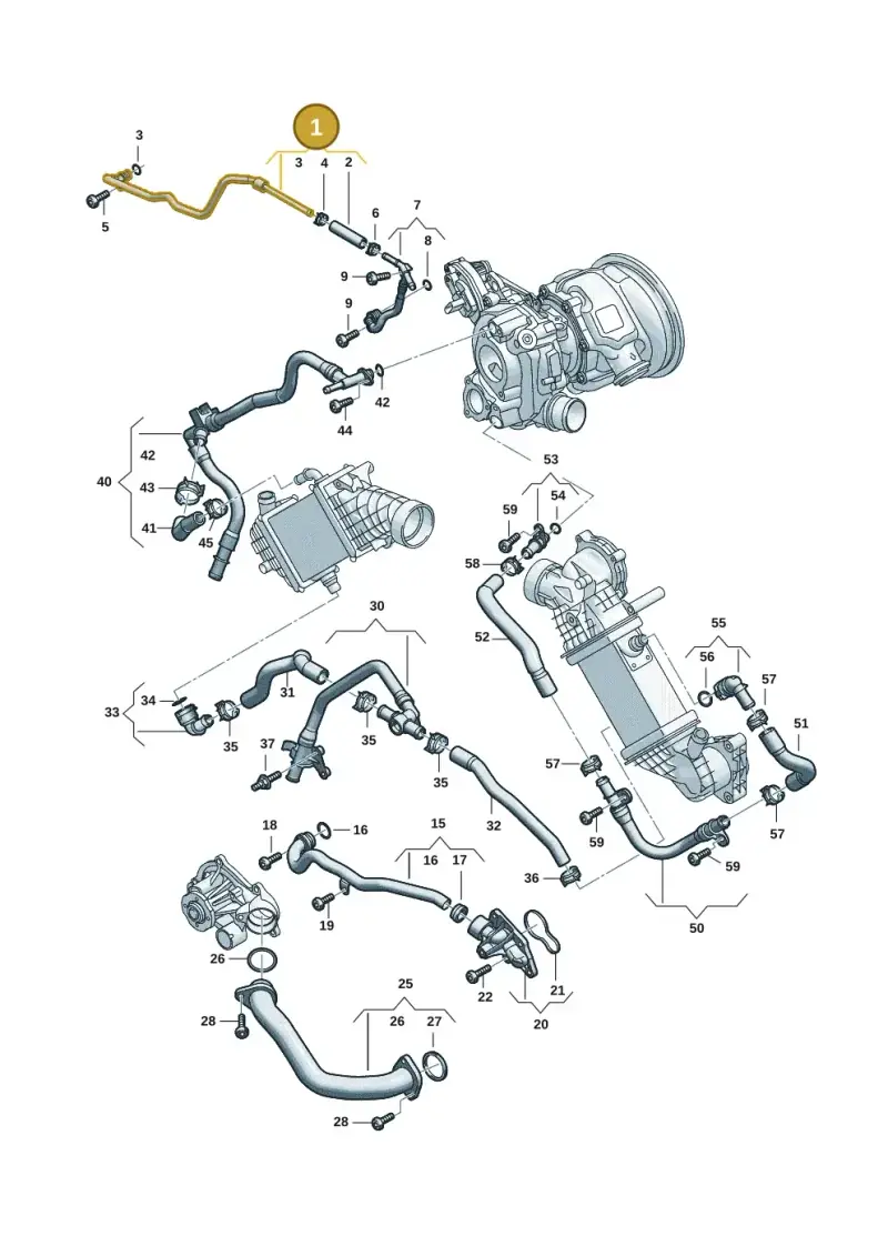 06M121692BE — Audi A5 Limousine (2024-2025) diagram 06m121000, position 1