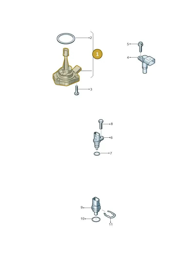 06M907637B — Audi Q7 qu. 3.0 TDI (2015-2019) diagram 859919500, position 1