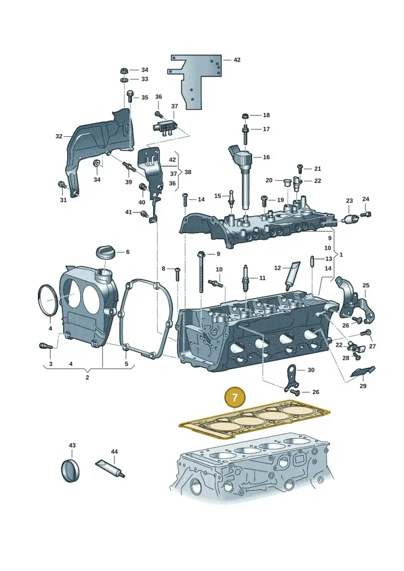 06N103383A — Audi A3 Sportback (2019-2021) diagram 596103034, position 7