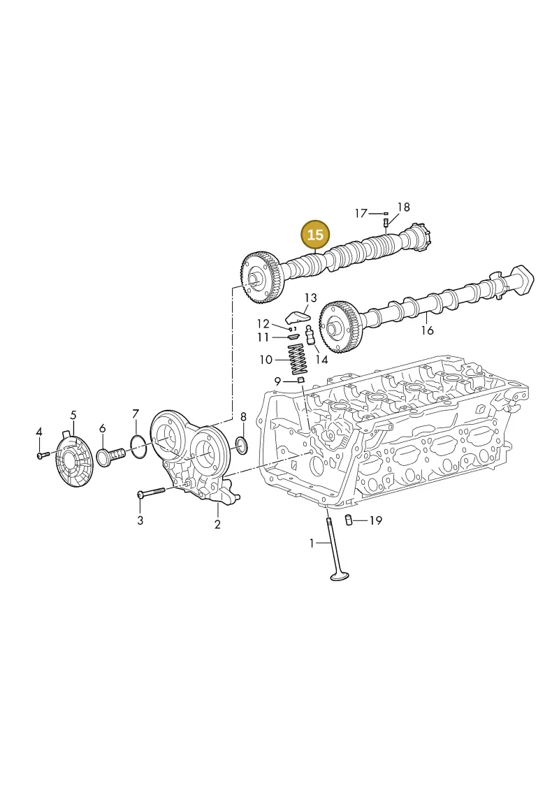 06N109022H — Audi Q6 (2022-) diagram 596109019, position 15