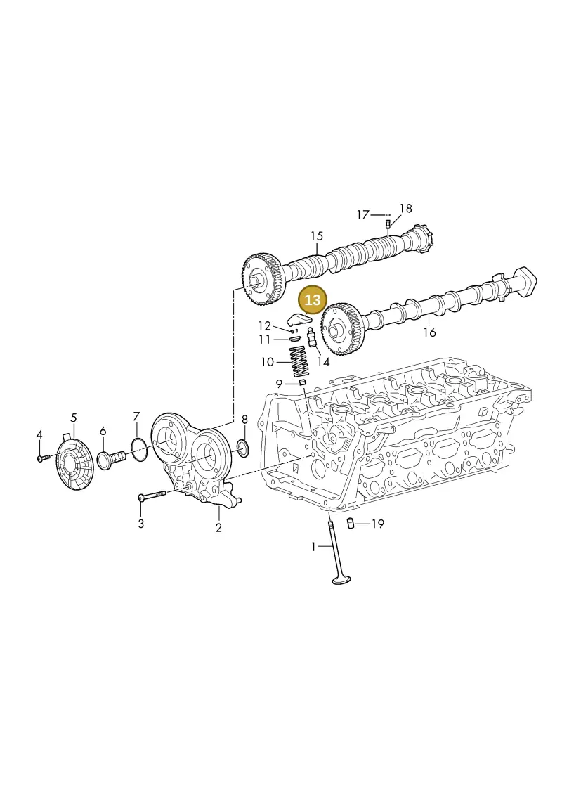 06N109417A — Audi Q6 (2022-) diagram 596109019, position 13