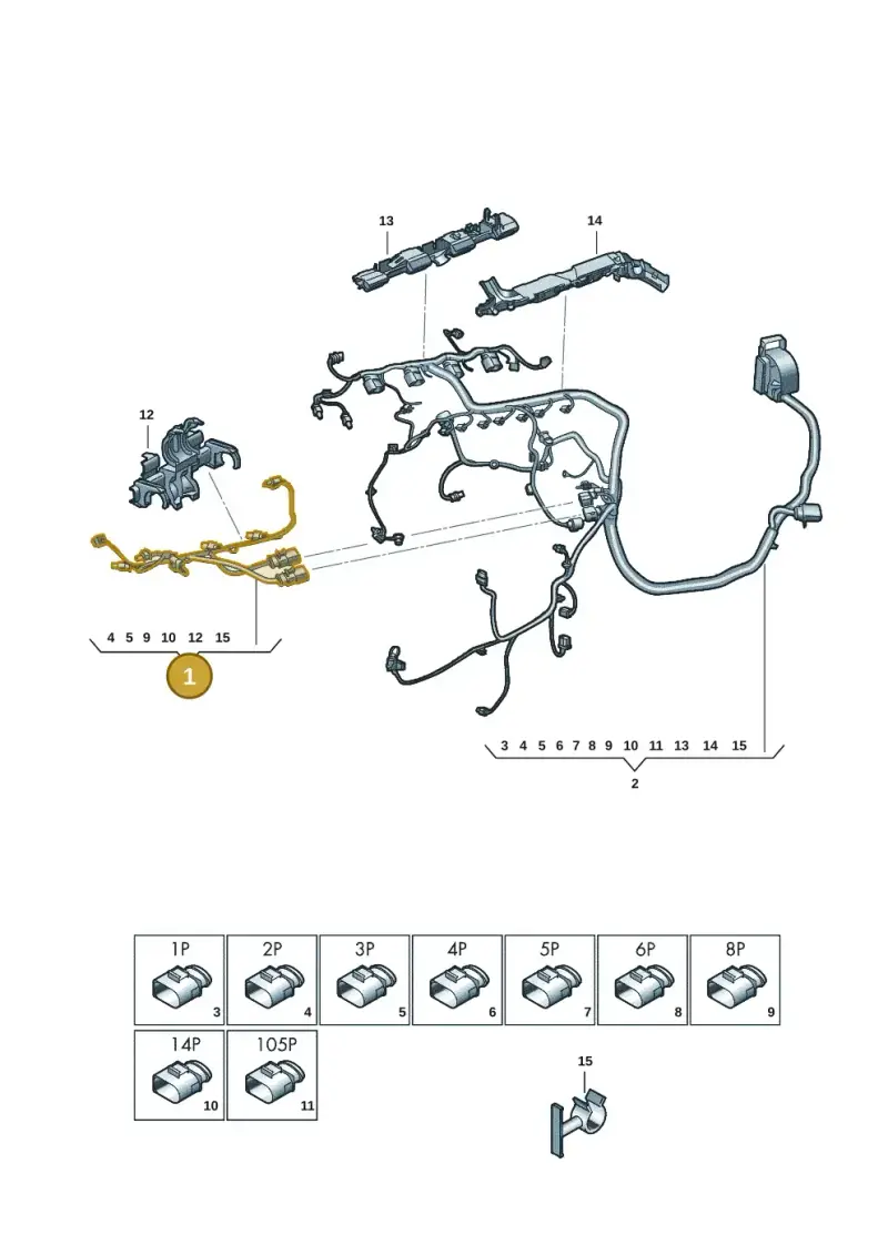 06N971627B — Audi A3 Sportback (2019-2021) diagram 596971266, position 1