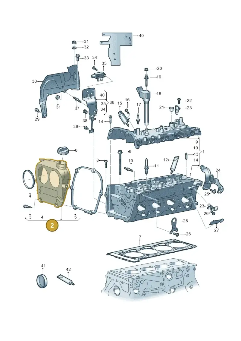 06Q103269E — Audi Q6 (2022-) diagram 596103032, position 2