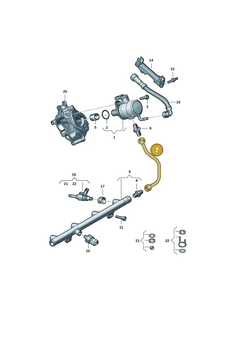 06Q127501E — Audi Q8 Quattro 3,0 (2018-) diagram 849133076, position 7