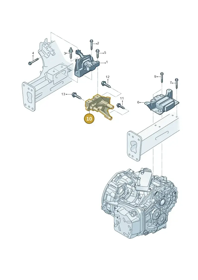 06Q199351C — Audi Q3 quattro (2018-2019) diagram 827199450, position 10