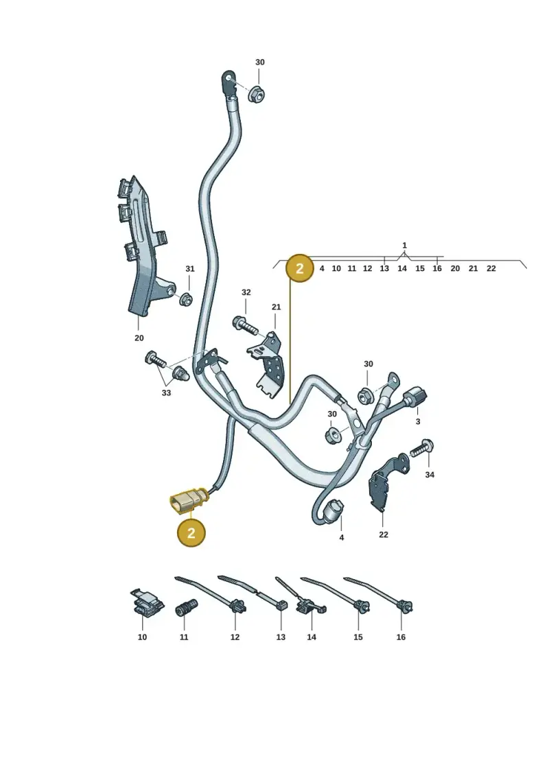 071973851 — Audi A5 Limo 2.0 (2024-) diagram 8wk972050, position 2