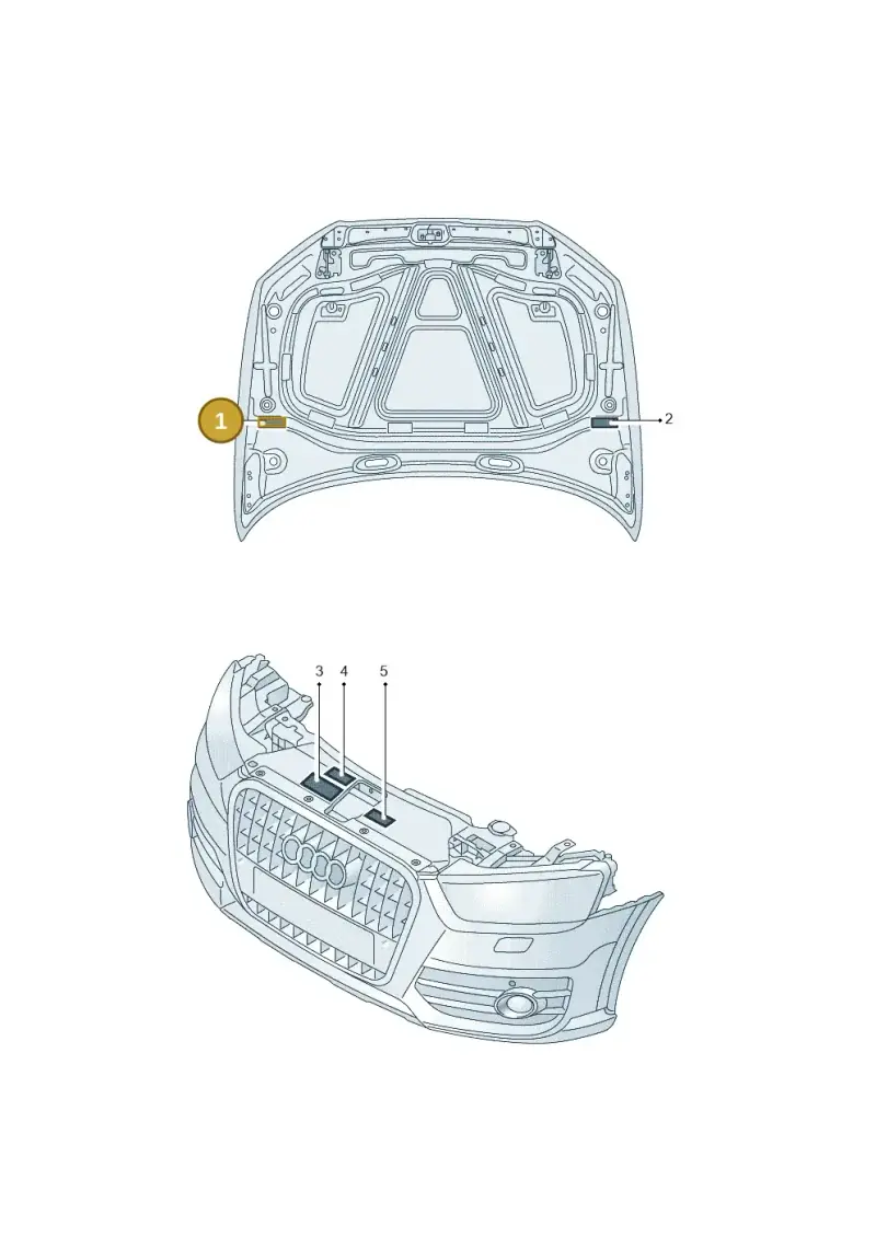 077010542B — Audi RS3 Limousine (2017-2020) diagram 778010100, position 1