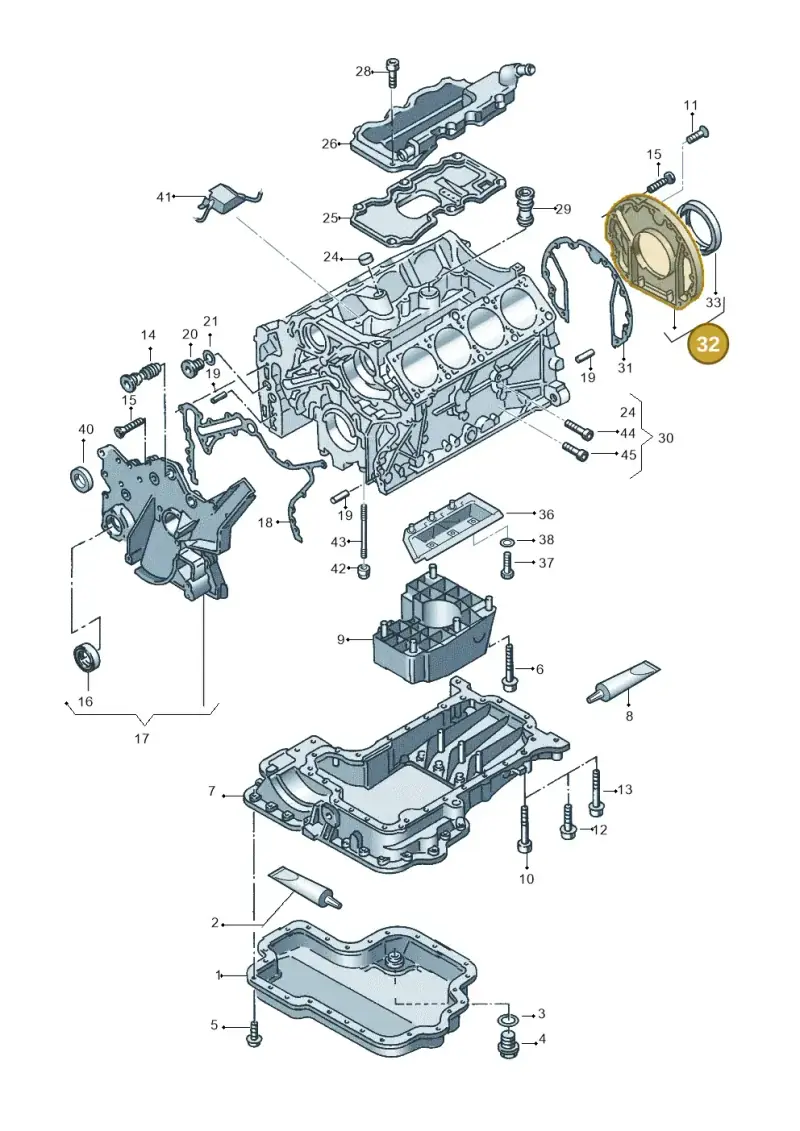 077103171N — Audi RS6 qu. (2003-2004) diagram 290103000, position 32