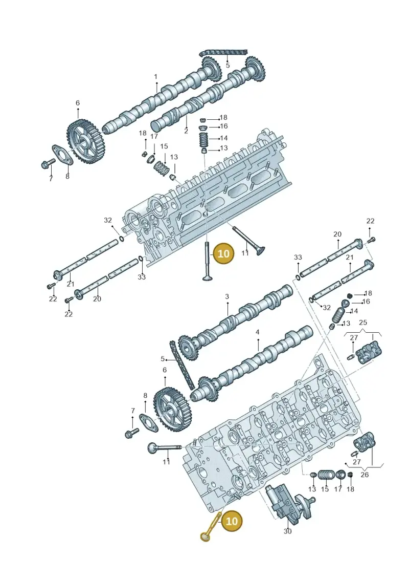 077109601Q — Audi A8/S8/qu. lang (2003-2007) diagram 255109440, position 10