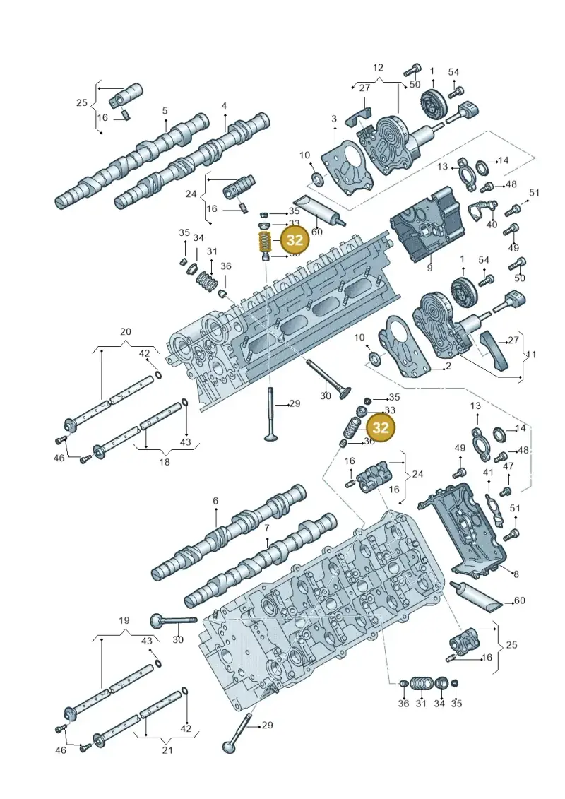 077109633E — Audi A6 Allroad qu. (2000-2005) diagram 247109400, position 32