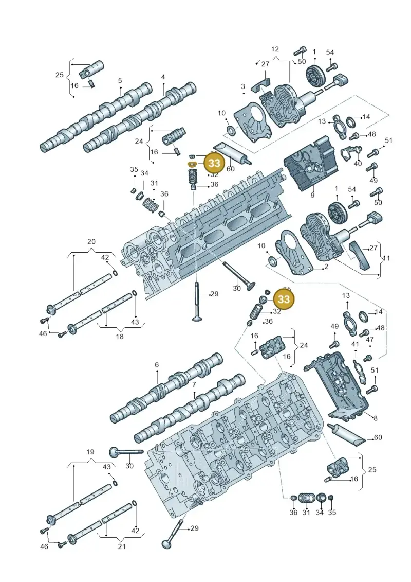 077109641G — Audi A4/S4 Cabrio./qu. 07> (2006-) diagram 247109400, position 33