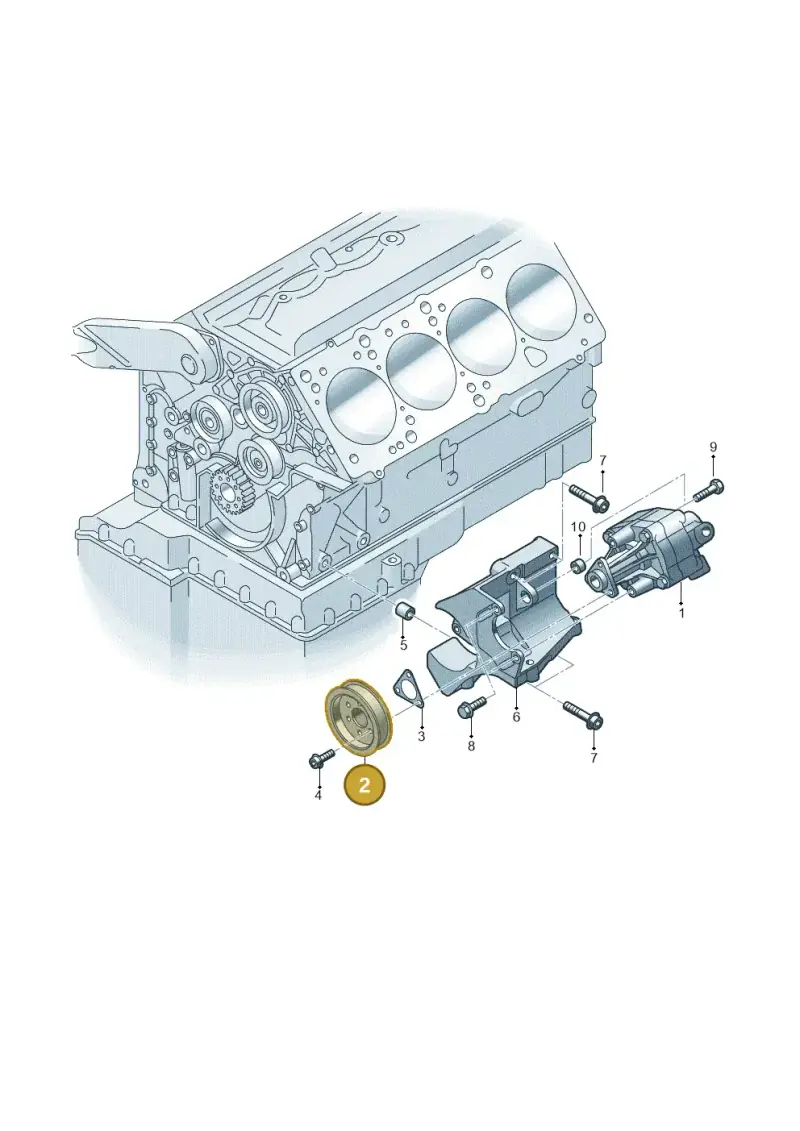 077145255H — Audi A8/S8/qu. lang (2003-2007) diagram 256145880, position 2