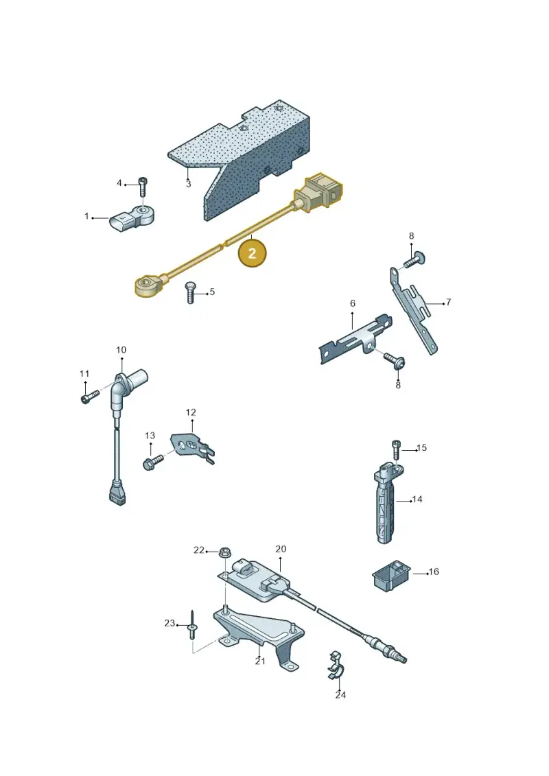 077905377G — Audi Q7 qu. 3.0 TDI (2009-2015) diagram 493906150, position 2