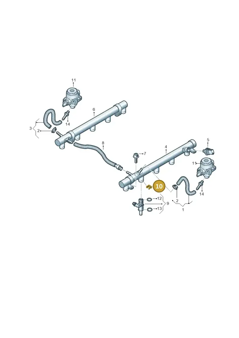 077906037A — Audi R8 Spyder (2015-2024) diagram 872133260, position 10