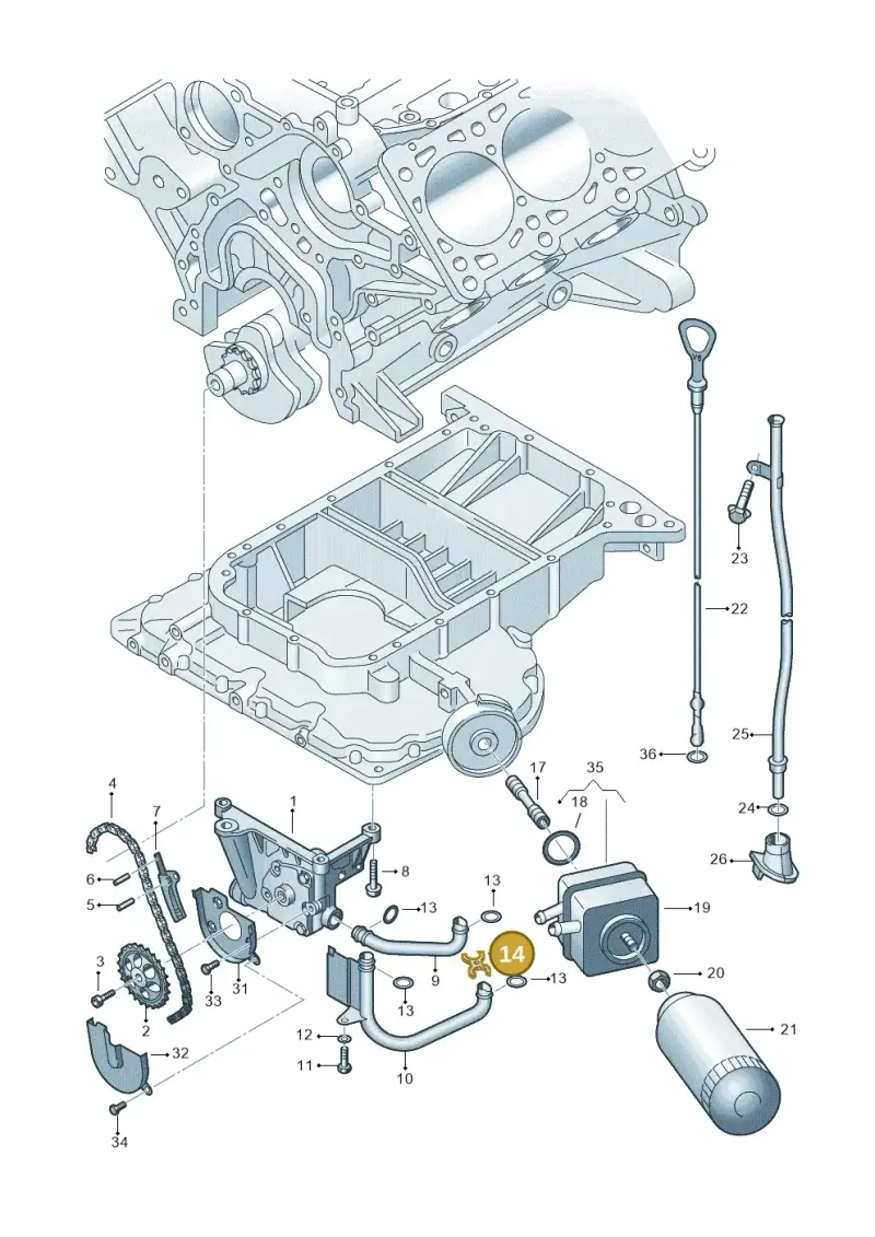 078115271A — Audi A6 Allroad qu. (2000-2005) diagram 247115430, position 14