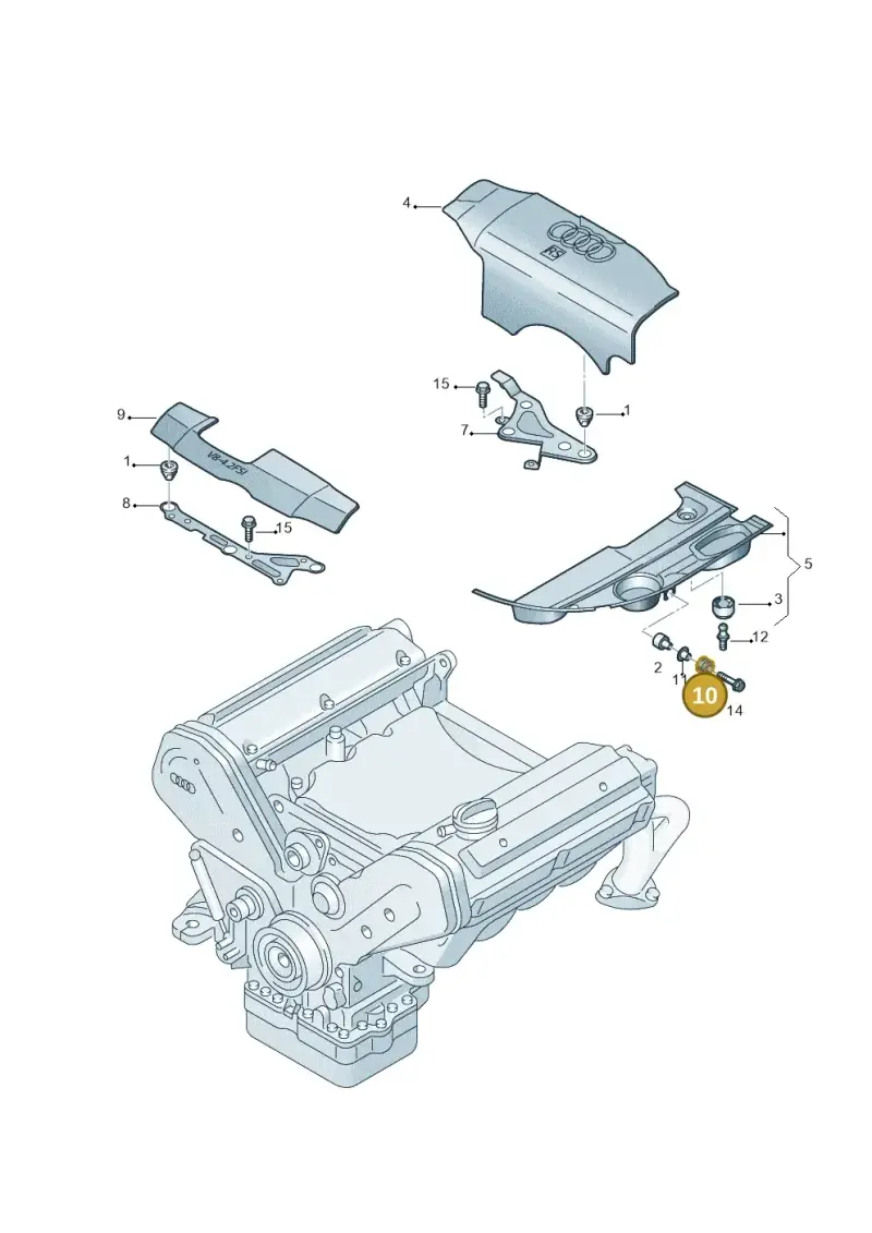 078129669 — Audi RS4 Cabrio qu.    08> (2007-) diagram 473103700, position 10