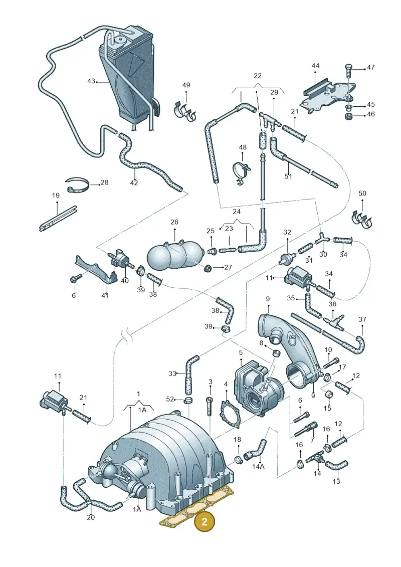 078129717P — Audi A6/S6/Avant/qu.   05> (2004-) diagram 448133630, position 2