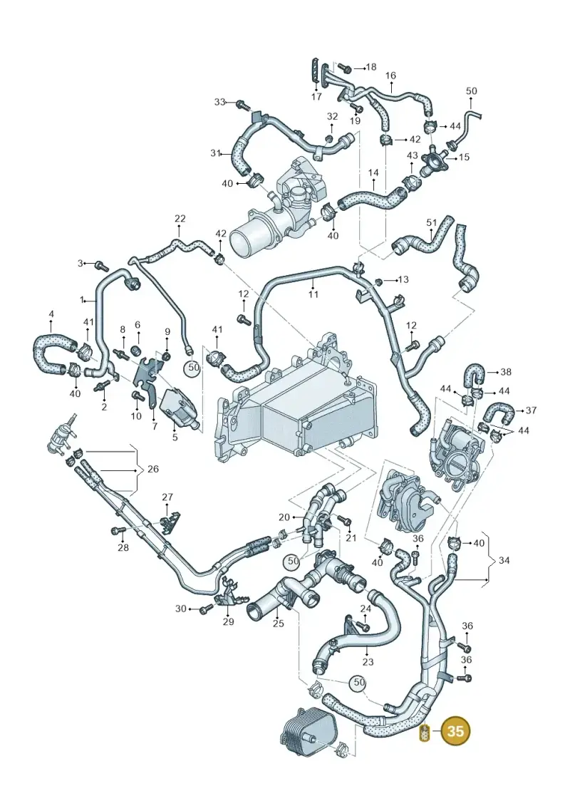 078133335A — Audi Q5 (2016-2020) diagram 896121100, position 35