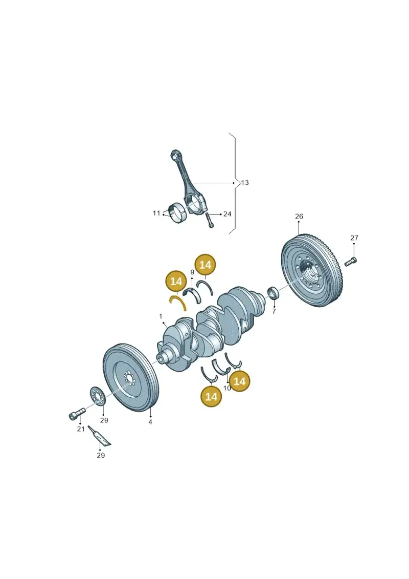 078198421 — Audi R8 Spyder (2015-2024) diagram 872105015, position 14