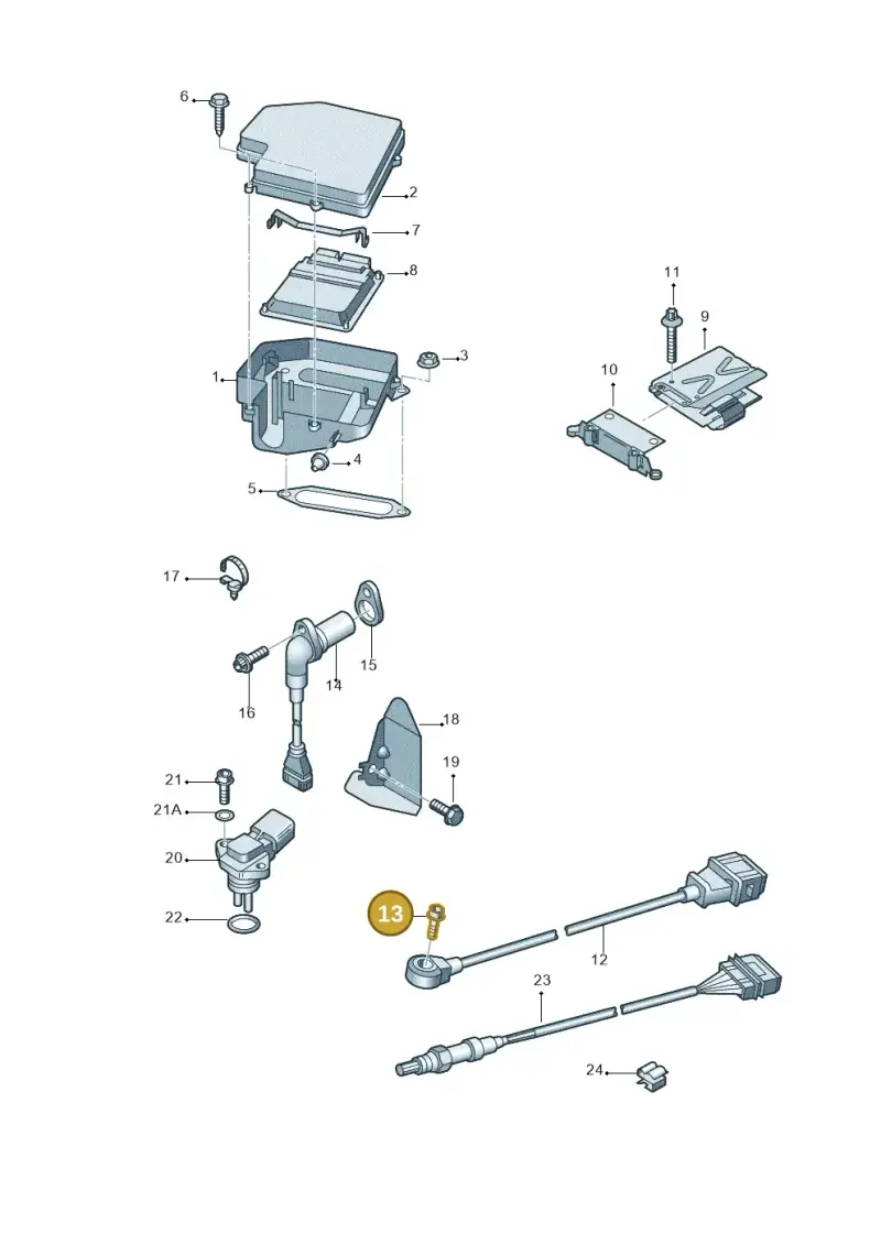 078905319 — Audi A6/Wagon/quattro (2001-2004) diagram 264906000, position 13
