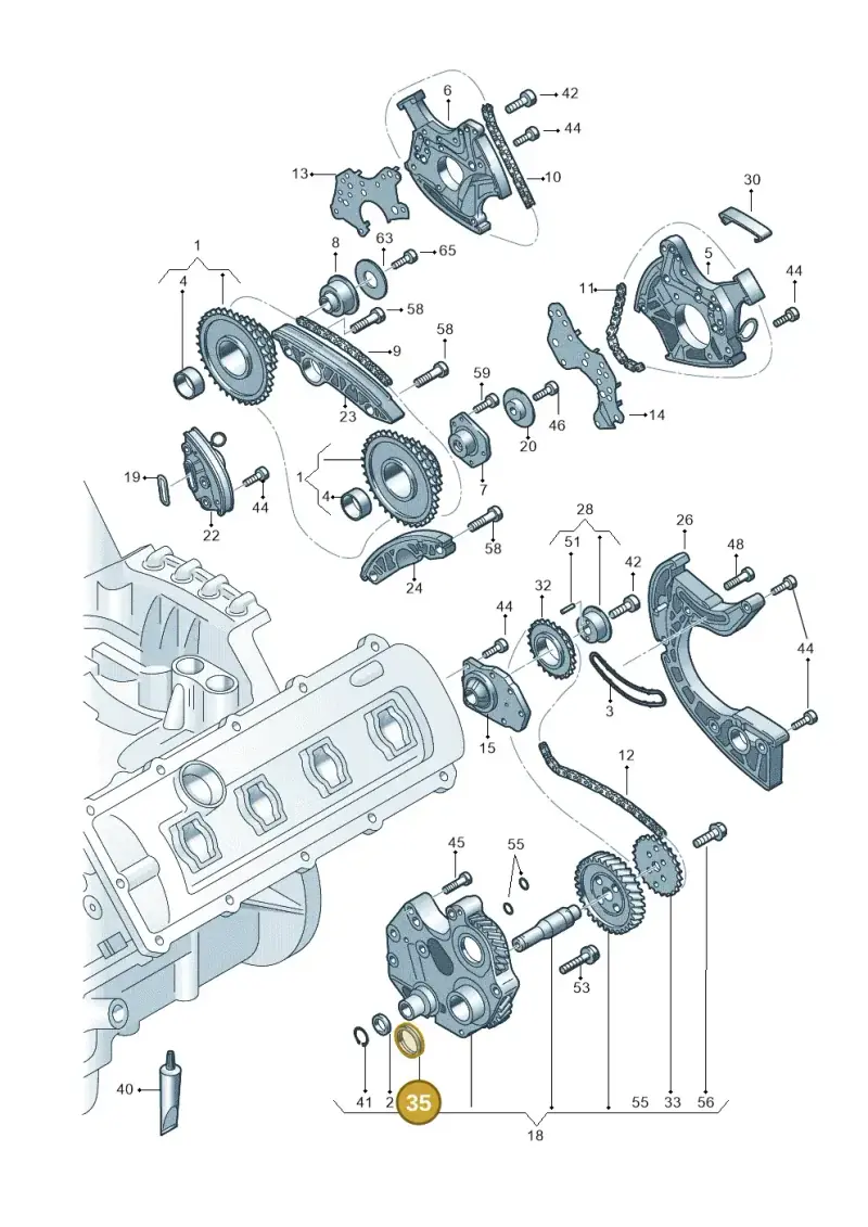 079103051E — Audi R8 Spyder (2015-2024) diagram 872109300, position 35