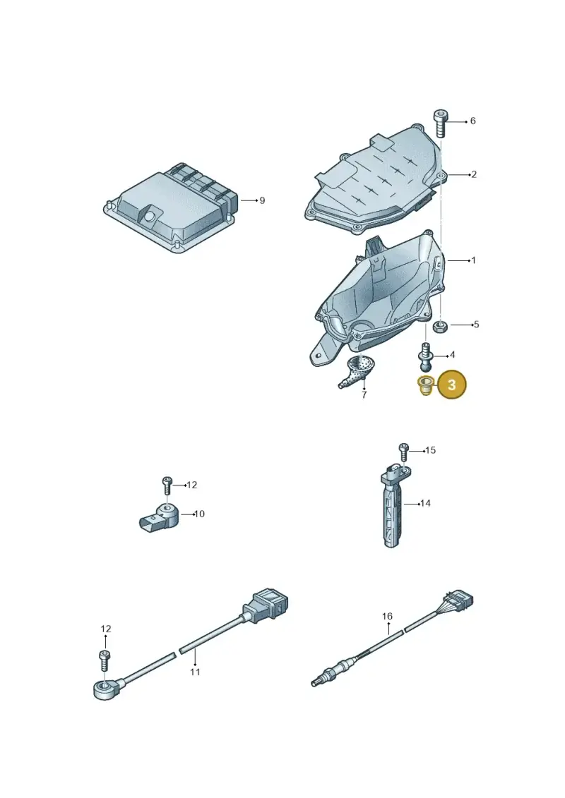 079103226 — Audi RS6 Avant (2013-2018) diagram 758906000, position 3
