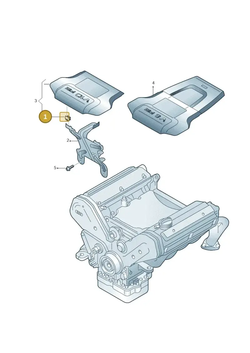 079103314 — Audi R8 qu. 5.2 (2012-2015) diagram 618103700, position 1